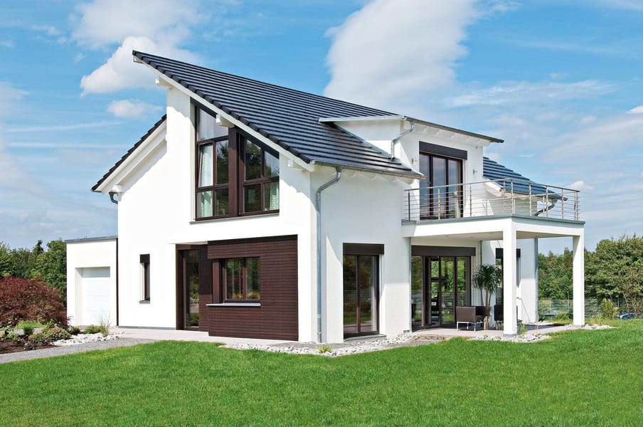 Passivhaus-88plus-Anthrazitgraue-Fenster-1